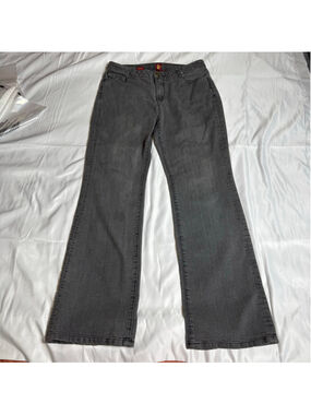 Women's Oh La La Boot Cut Jeans Size 10 Gray